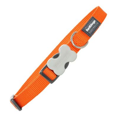 Hundehalsband Red Dingo weich Orange (1,2 x 20-32 cm)