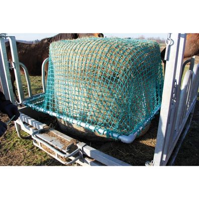SET Heunetz 400x400 / 6cm + Rahmen f?r Viereckraufen 2 x 2 m