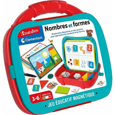 Spiel Kindererziehung Clementoni Case Figures Shapes (FR)