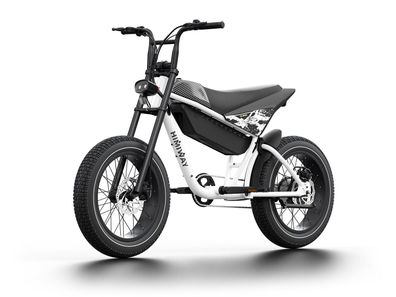 20 Zoll E-Mountainbike Himiway C5 Sport Elektrofahrrad im Motorradstil mit 250W Motor