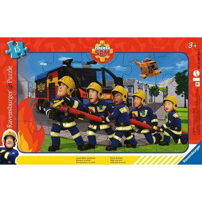 Ravensburger Puzzle Feuerwehrmann Sam 15 Teile