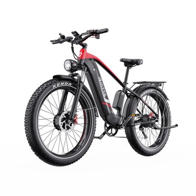 DUOTTS F26 Elektrofahrrad 26",750W*2 Doppelmotor, Höchstgeschwindigkei 55km/h