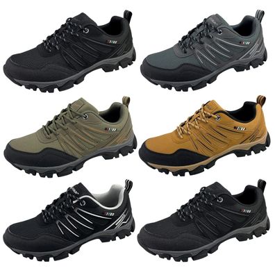 Herren Sneaker Trekkingschuh Outdoor Wanderschuh Sportschuhe Freizeit Schnürer