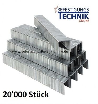 Klammer SJK 08mm CNK verzinkt für Bostitch 216SJK-E, 416SI-SJ/16, TU-216-SJK-E KL-43