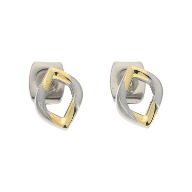 Boccia Ohrstecker Titan Gold plattiert 05012-02