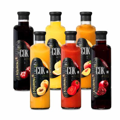 Kubanochka ? Premium Fruchtsäfte im Glas (6x750?ml)
