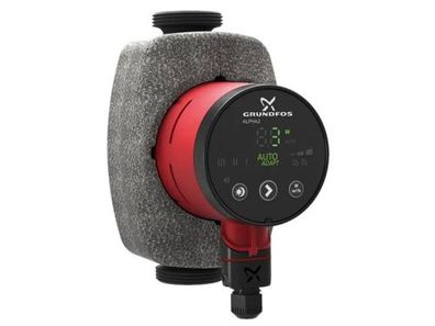 Grundfos Alpha2 hocheffiziente Heizungs-Umwälzpumpe (inkl. Isolierung+AutoAdapt Funkt
