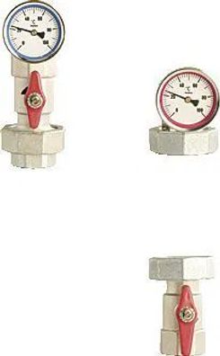 Meibes Pumpen-Absperr- und Rücklaufset C + R