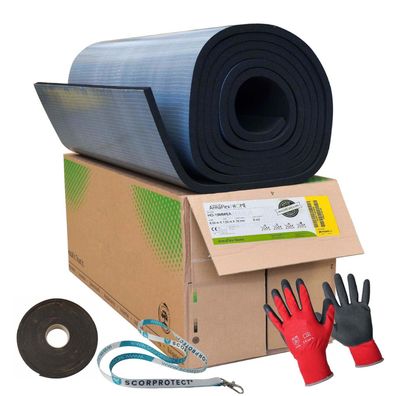 original Armaflex Home Armacell Camper-Ausbau-Set Standard + rote Handschuhe