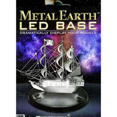 METAL EARTH Beleuchteter Sockel (weiße LED)