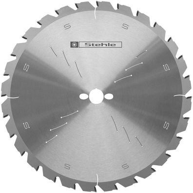 Bau-Kreissägeblatt 250 x 3,2/2,2 x 30 mit 16 Zähnen nagelfest