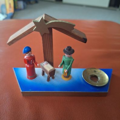 Erzgebirgische Volkskunst Kerzenhalter