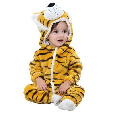 Dinosaurier Onesie Baby Kleinkind Tier Cosplay Pyjamas Plusch Flanell Kapuze