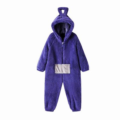 Laa-Laa Po Dipsy Tinky Winky Onesie Erwachsene Tier Cosplay Pyjamas Plusch Familie