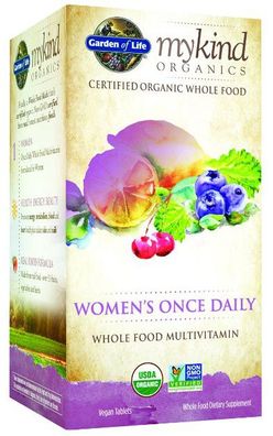 Mykind Organics Women's Once Daily - 30 tabs