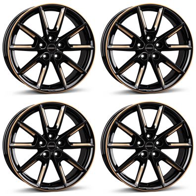 4 Borbet Felgen LX19 8.0x19 ET50 5x112 SWGOLD für Cupra Born Leon ST