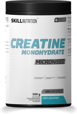Micronised Creatine Monohydrate, Unflavoured - 500g