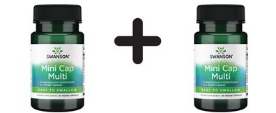 2 x Swanson Daily Multivitamin without Minerals - 30 vcaps