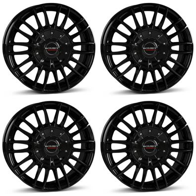 4 Borbet Felgen CW3 7.5x17 ET40 5x108 SW für DS DS7