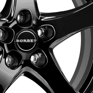 4 Borbet Felgen F 6.0x15 ET35 4x98 SW für Lancia Musa Ypsilon