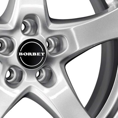 4 Borbet Felgen F 6.0x15 ET35 4x98 SIL für Ford KA