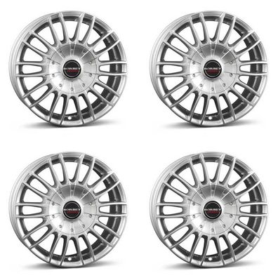 4 Borbet Felgen CW3 8.5x19 ET45 5x120 SIL für Opel Insignia