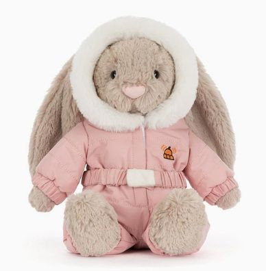 Jellycat Amuseables Niedliches Plüschtier Skianzug Hase 28cm