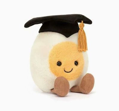Jellycat Amuseables Süßes Plüschtier Dr. Gekochtes Ei 14 cm