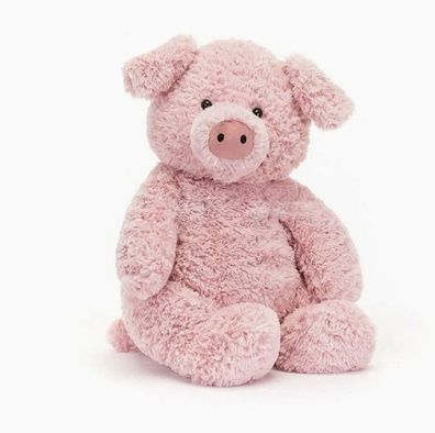 Jellycat Amuseables Niedliches Barnabus-Schwein-Plüschtier 35 cm