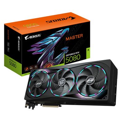 Gigabyte RTX5080 AORUS Master 16GB GDDR7 HDMI 3xDP