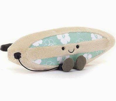 Jellycat Amuseables Neues weiches Plüschtier Surfbrett 28 cm