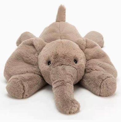 Das neue Plüschtier von Jellycat Amuseables, Smudge Elephant, ist 34 cm groß