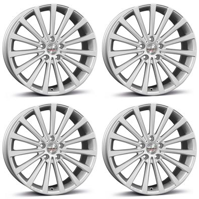 4 Borbet Felgen BLX 8.5x19 ET40 5x114.3 SIL für Peugeot 4007 4008