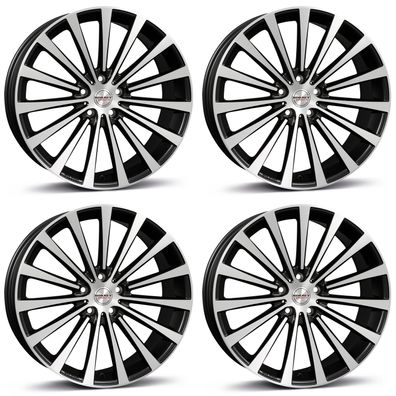 4 Borbet Felgen BLX 8.5x19 ET45 5x112 SWMP für Audi A3 A4 A6 A8 Q2 Q3 RS3 S3 S4 SQ2