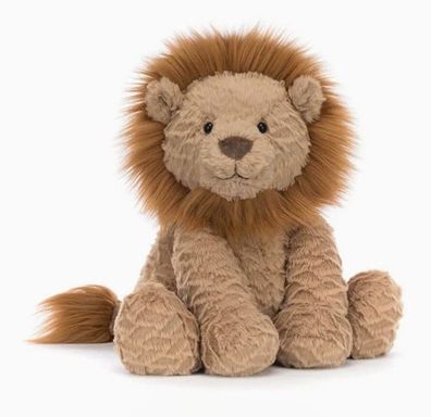 Jellycat Amuseables brandneues, weiches Plüschlöwenjunges, 32 cm