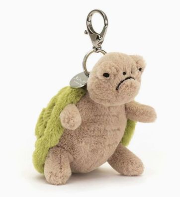 Jellycat brandneuer, weicher Plüschanhänger 10 cm lang mit Etikett und Staubbeutel