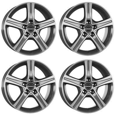 4 Borbet Felgen CWD 6.0x16 ET68 5x130 ANTP für Bürstner Wohnmobil
