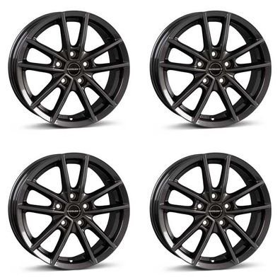 4 Borbet Felgen W 6.0x15 ET43 5x112 ANT für Audi A3