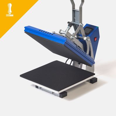 Professionelle Heißpresse 38x38 cm mit Federteller - Ideal für Sublimation - 2Stamp