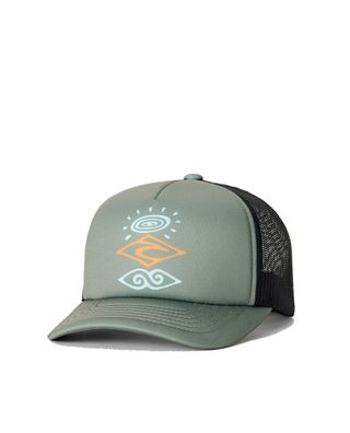 RIP CURL Kids Snapback Trucker Cap Weekender olive