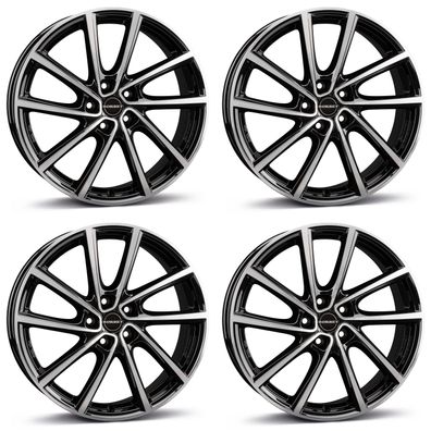 4 Borbet Felgen V 7.0x19 ET38 5x108 SWPGL für DS DS4 DS7