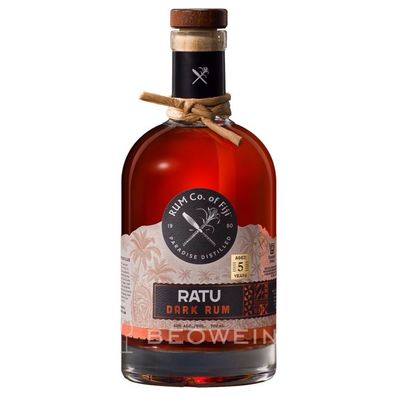 Ratu Dark Rum 5 Jahre 0,7 l - Fidschi