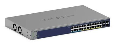 Netgear Smart GS728TXUP - V3 - Switch - L3 Lite - Smart - 24 x 10/100/1000 (PoE+ + )