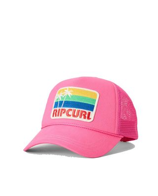 RIP CURL Women Snapback Trucker Cap Mixed Revival hot pink