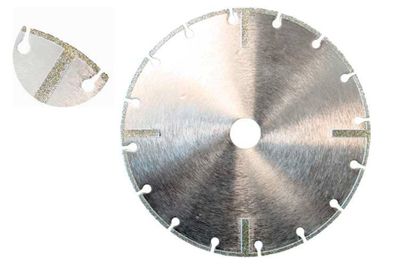 Diamanttrennscheibe Galvanic 75 x 2 x 10 für Naturstein, GFK, Marmor