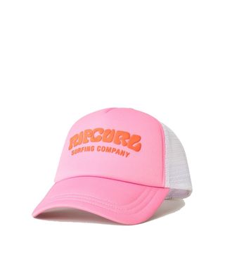 RIP CURL Kids Snapback Trucker Cap Mixed Revival hot pink