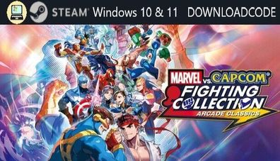 NEU Computer Spiel Marvel Vs Capcom Fighting Collection für Windows STEAM Key