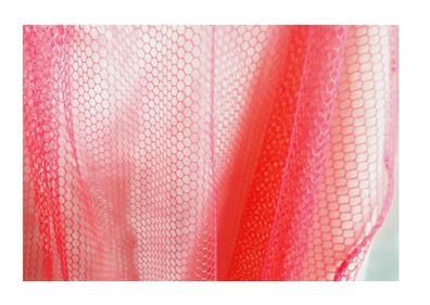Marc Cain: Netzgewebe / Tüll, neonpink, 120 cm breit, Meterware, Preis pro 1 lfdm