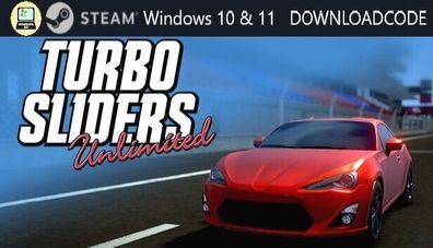 NEU PC Computer Spiel Turbo Sliders Unlimited für Windows 10 11 STEAM Download