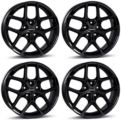 4 Borbet Felgen Y 8.5x19 ET40 5x112 SW für Audi A3 A4 A5 A6 A7 A8 Q2 Q3 Q4 Q5 RS3 S3